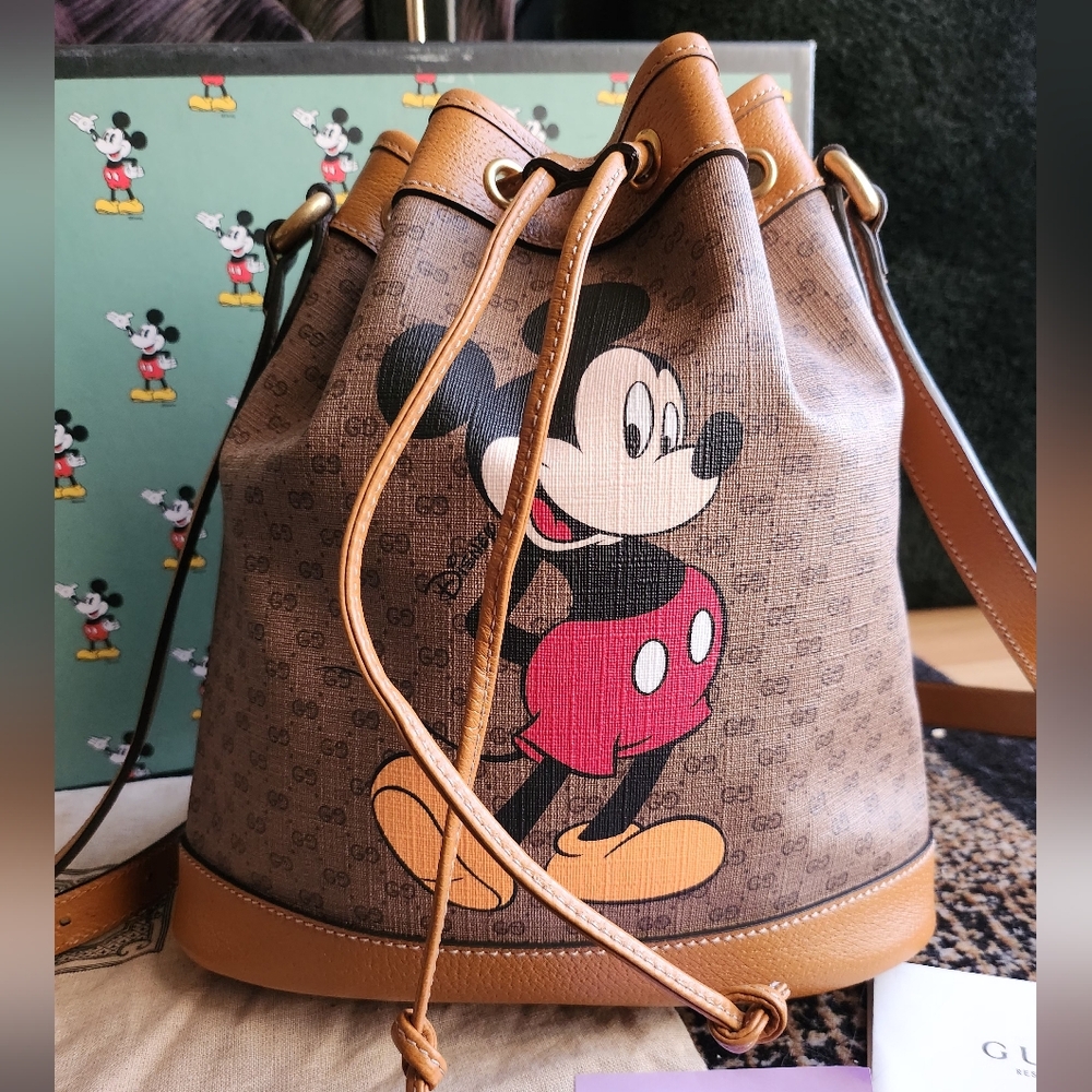 Gucci x Disney Mickey Bucket Bag - Picture 4 of 12